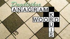 Dagelijkse Anagram Kruiswoord