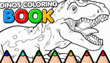 Dinos Coloring Book