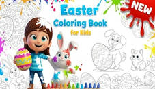 Easter Coloring Book for Kids