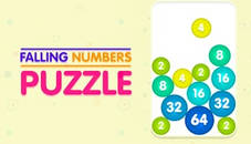 Falling Numbers - 2048 puzzle