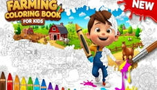 Farming Coloring Book for Kids