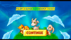 Flip Card Memory Test