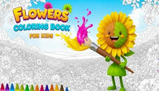 Flowers Coloring Book for Kids