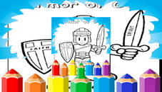 Free Coloring Pages For Armor Of God