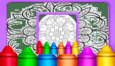 Free Printable Mandala Coloring For Kids