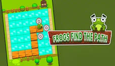 Frogs Find the Path