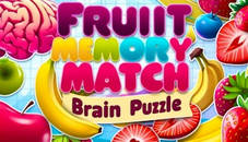 Fruit Memory Match Brain Puzzle