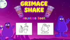 Grimace Shake Coloring