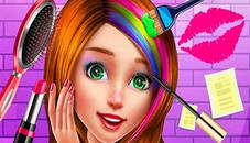 Hair Salon and Dress Up Girl