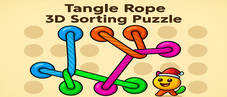Hazel Tangle Rope 3D: Sorting Puzzle