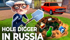 Hole Digger in Russia