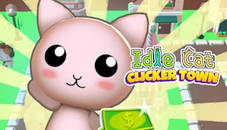 Idle Cat Town Clicker