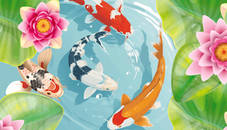 Idle Koi Pond