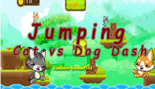 Jumping Cat vs Dog Dash