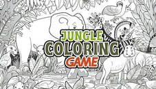 Jungle Coloring Game