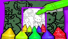 Kid Learning Coloring Pages