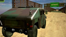 Military Vehicle Driving Simulation
