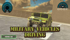 Military Vehicles Driving