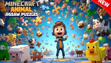 Minecraft Animal Jigsaw Puzzles
