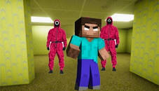 Minecraft Backrooms Squid Game Escape