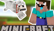 Minicraft: Steve And Wolf Adventure