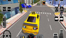 Modern City Taxi Car Simulator