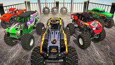 Monster Truck Impossible Stunt Track