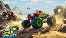 Mountain Car Stunt