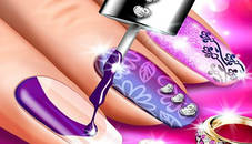 Nail Salon Art Makeover: Manicure Design Game