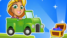 Princess Rapunzel Car Racing Adventure