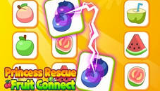 Princess Rescue Fruit Connect