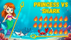 Princess vs Shark