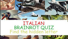 Quiz Find the Italian brainrot Letters