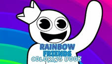 Rainbow Friends Coloring Book