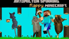 Ratomilton Spinning Flappy Minecraft