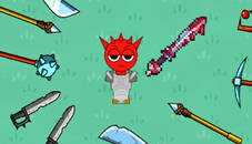 Red Sprunki with a Sword