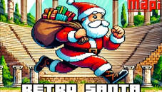 Retro Santa