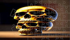 Skull Picture Scramble Challenge