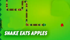 Snake Eats Apples