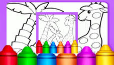 Special Easy Animal Coloring Pages For Kids