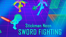 Stickman Neon Sword Fighting