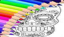 Sugar Skull Coloring Pages