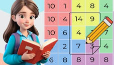 Sum Challenge Number Grid