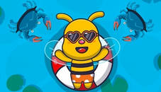 Swimming Bee