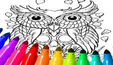 Tattoos Coloring Game