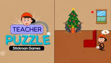 Teacher Puzzle Stickman Games