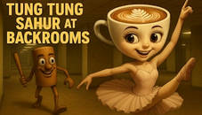 Tung Tung Sahur at Backrooms