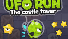 UFO Run. The castle tower