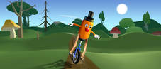 Unicycle Balance 3D