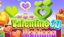 Valentine 3D Mahjong